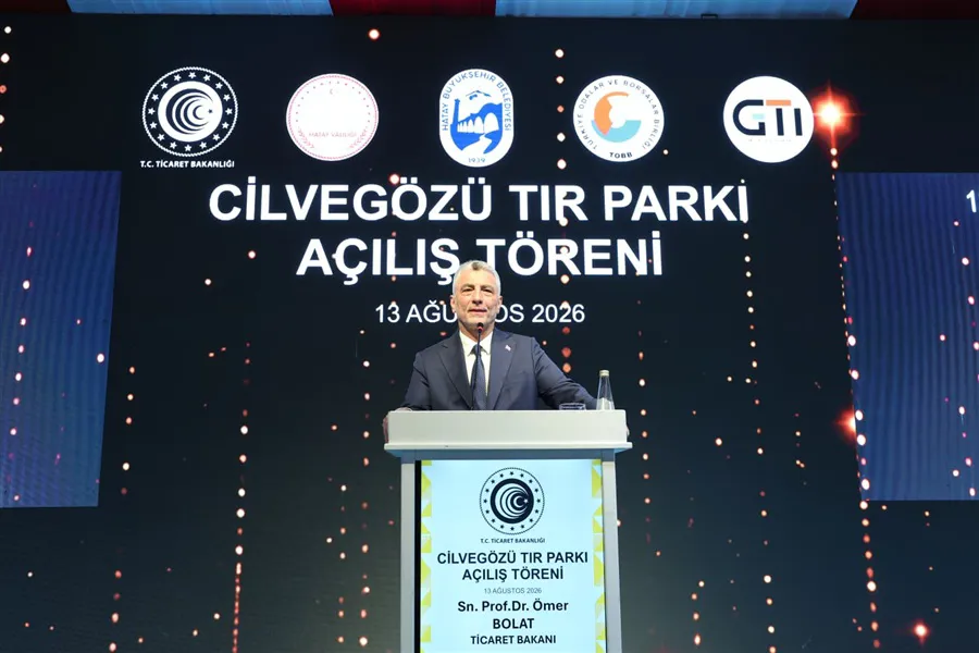Cilvegözü Tır Parkı Açıldı Bolat Ticaret Vurgusu Yaptı