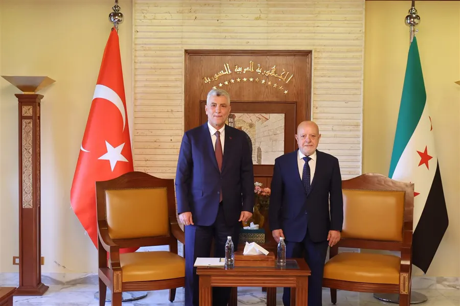Ticaret Bakanı Bolat Suriyeli Mevkidaşı ile Görüştü