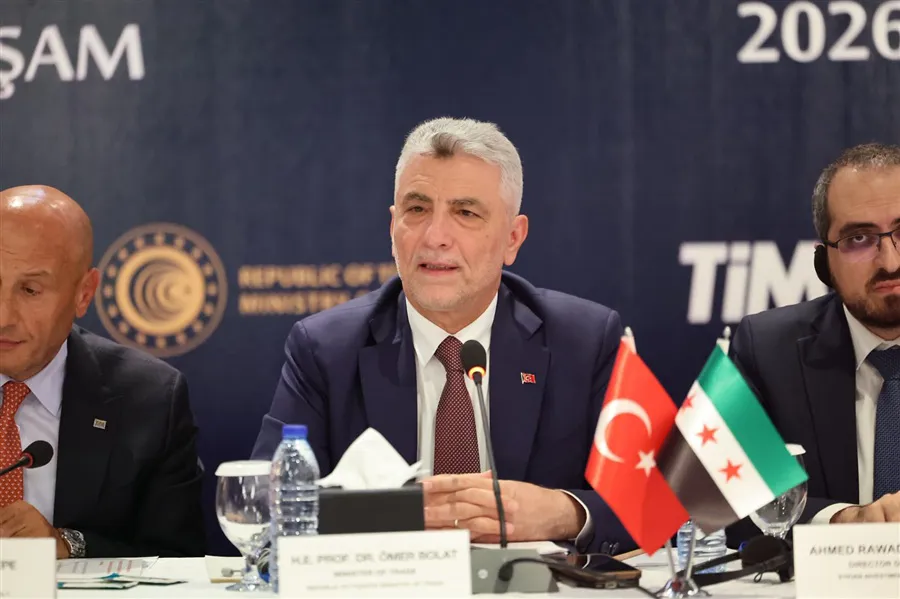 Ticaret Bakanı Ömer Bolat, Şam'da İş Dünyasıyla Buluştu
