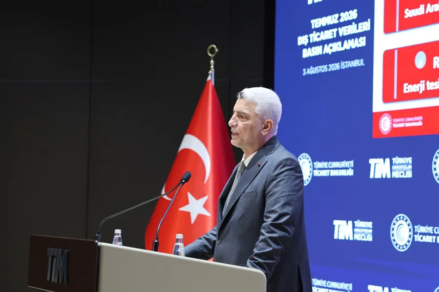 Ticaret Bakanı Bolat Temmuzda İhracatın 25,6 Milyar Dolarla Rekor Kırdığını Açıkladı
