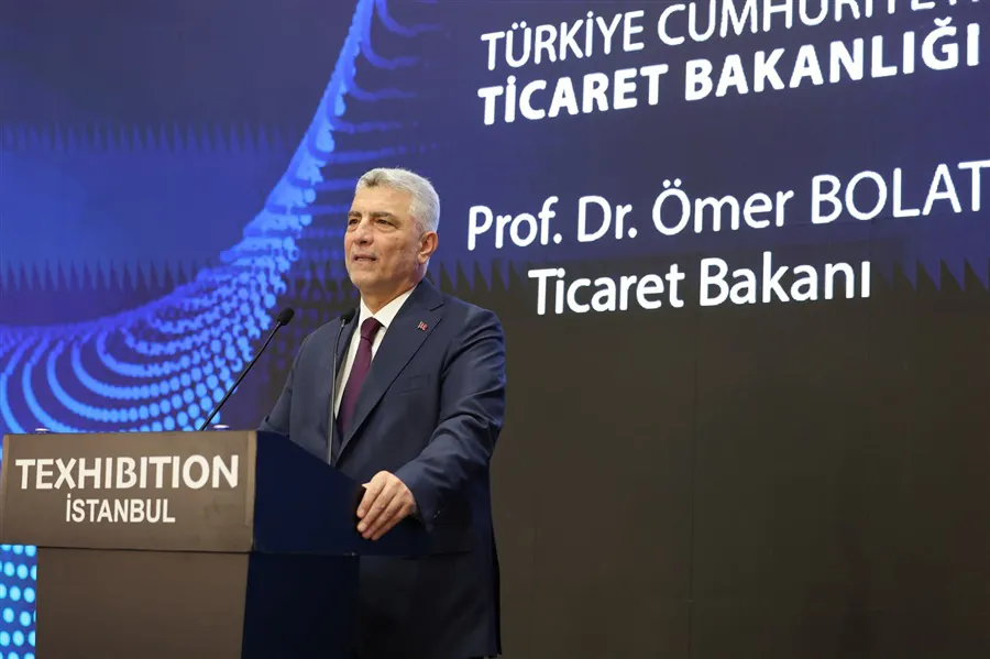 Ticaret Bakanı Ömer Bolat Texhibition İstanbul Fuarı'nın Açılışında Konuştu